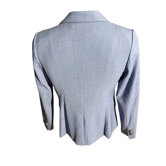 Banana Republic Women’s Blue Blazer Jacket Size 8 Tailored One Button - Picture 3 of 4
